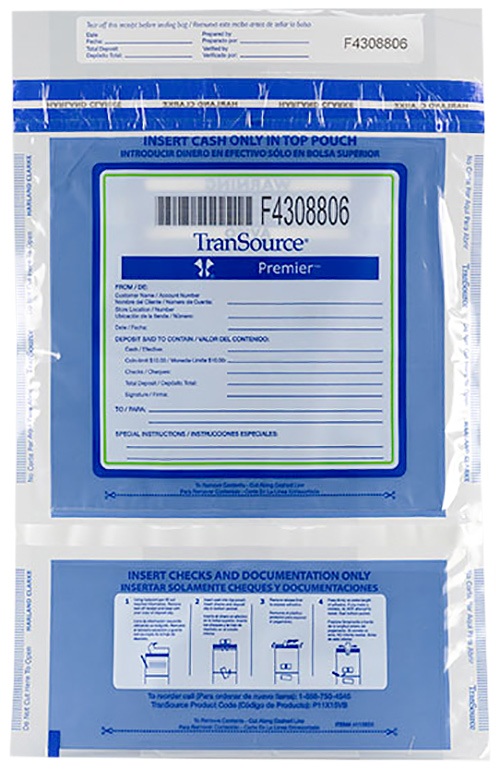 Premium 11x15 Vertical Dual Pocket Bag